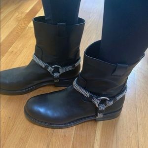 Karl Lagerfeld black boots
